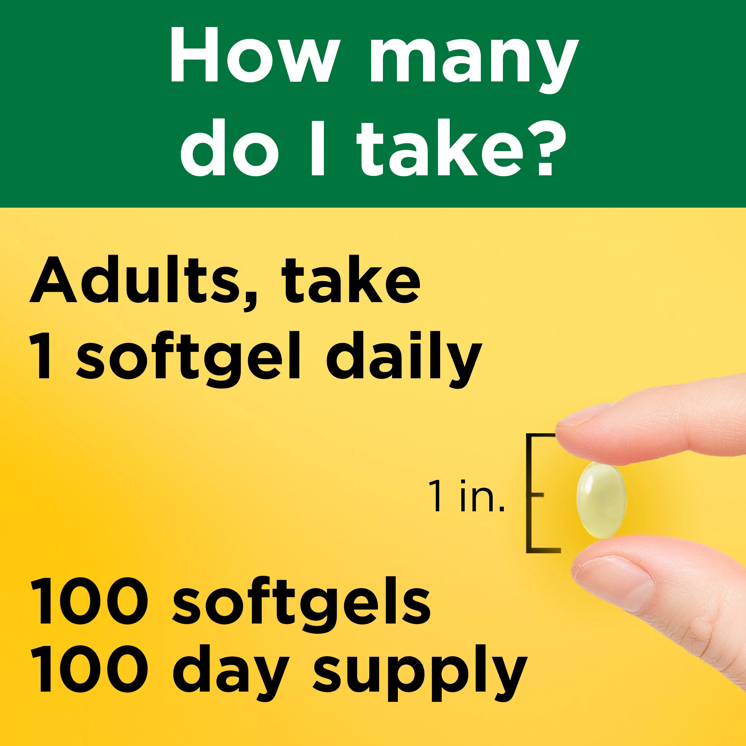 Vitamin E 400 IU (180 mg) dl-Alpha Softgels - Image 3